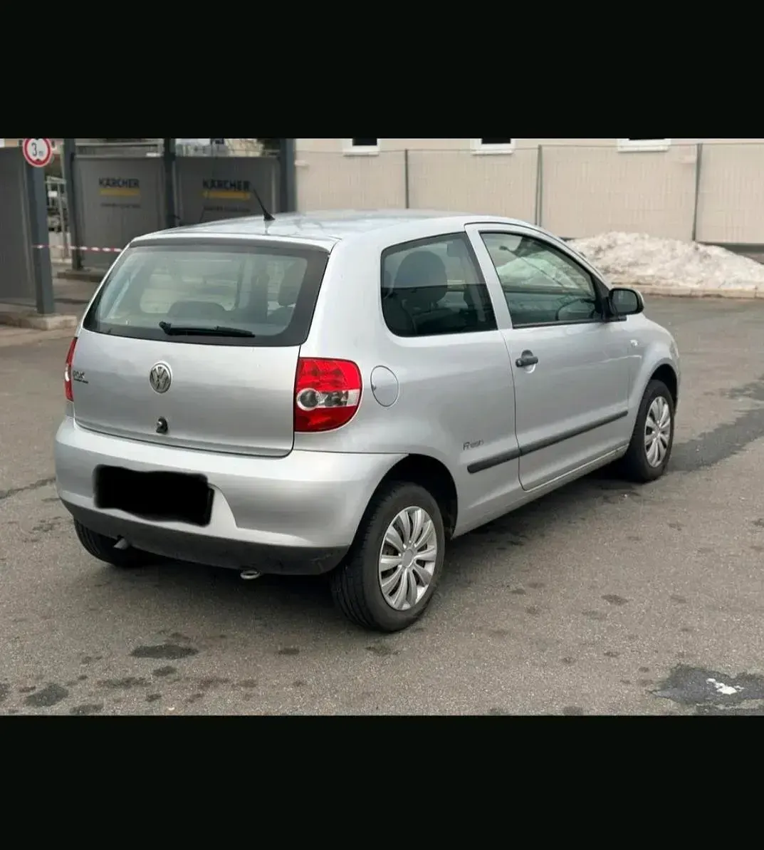 Gebraucht VW Fox 64 PS (47 kW) 2008 Grau Kleinwagen