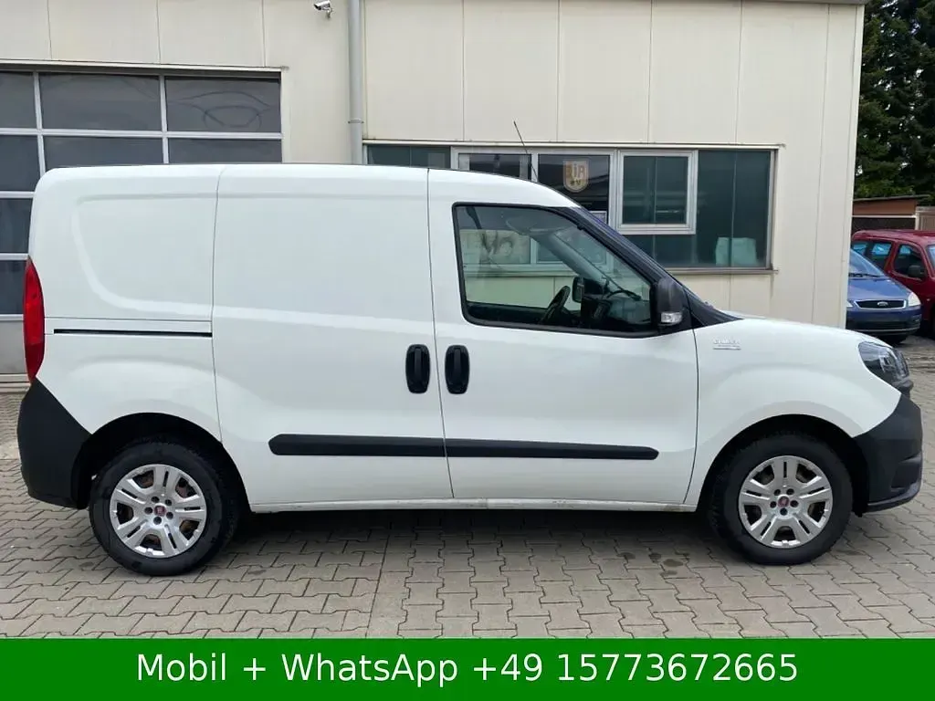 Gebraucht Fiat Doblò 95 PS (69 kW) 2019 Weiß Van / Kleinbus