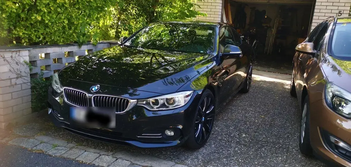 Gebraucht BMW 420 Cabriolet Comfort Edition 184 PS (135 kW) 2014 Schwarz Cabrio