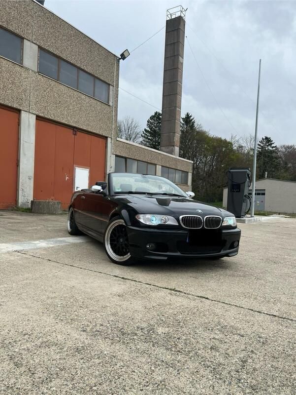 Schwarz Gebraucht 2004 BMW 325 Cabriolet Cabrio | 7.500 € (Superpreis) - Bild 1/4