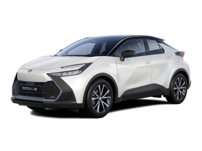 Weiß (schneeweiß / dach schwarz) Neu 2025 Toyota C-HR Team SUV | 40.900 € (Fairer Preis) - Bild 1/4