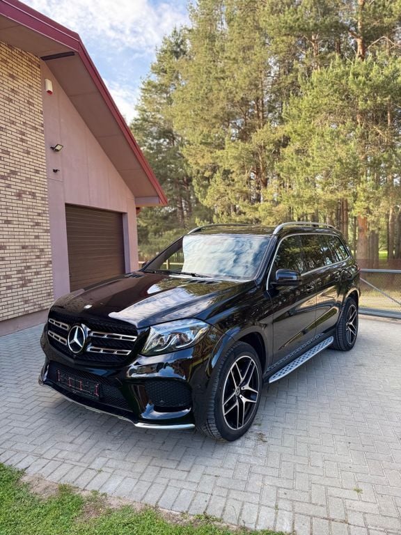 Schwarz Gebraucht 2019 Mercedes GLS450 SUV | 43.900 € - Bild 1/4