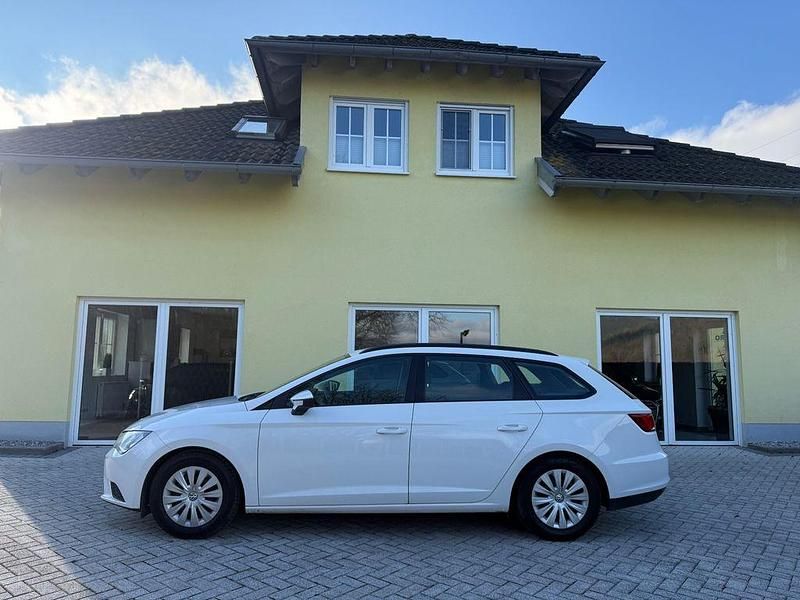 Gebraucht Seat Leon ST Reference 105 PS (77 kW) 2014 Weiß Kombi