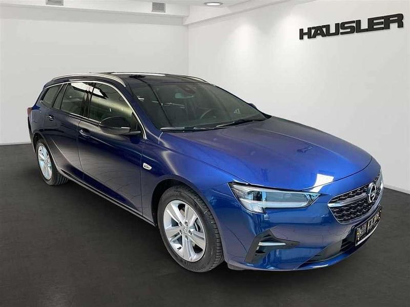 Nautic blau (metallic) Gebraucht 2022 Opel Insignia Elegance Kombi | 27.890 € (Fairer Preis) - Bild 1/3