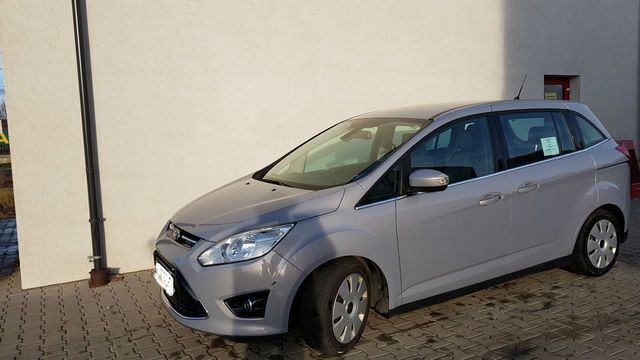 Gebraucht Ford Grand C-Max Titanium 190 PS (139 kW) 2011 Grau metallic Van / Kleinbus