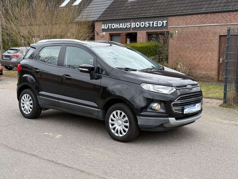 Pantherschwarz metallic Gebraucht 2016 Ford Ecosport Titanium SUV | 7.490 € (Guter Preis) - Bild 1/4