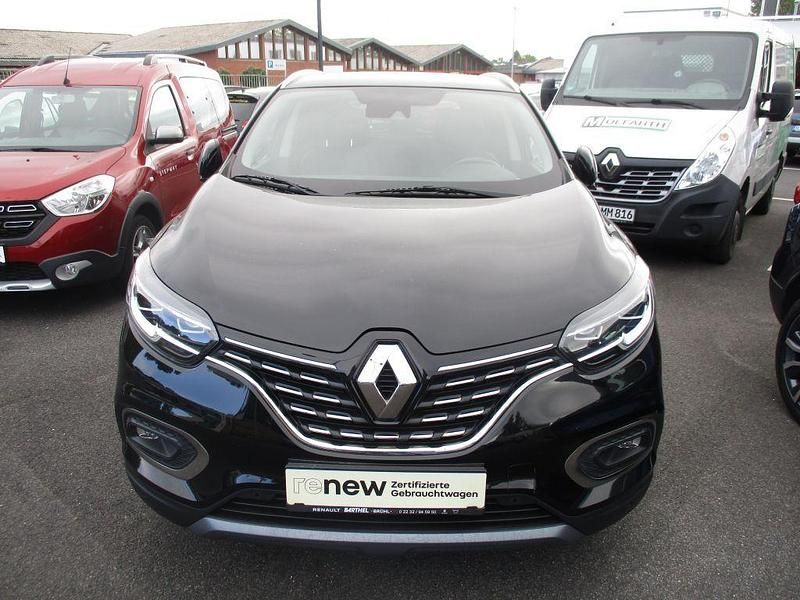 Black pearlschwarz metallic Gebraucht 2021 Renault Kadjar Intens SUV | 18.950 € (Etwas zu teuer) - Bild 1/4