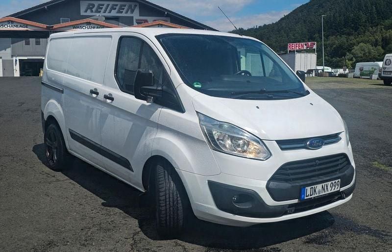 Weiß Gebraucht 2014 Ford Transit Custom Van / Kleinbus | 7.700 € (Superpreis) - Bild 1/4