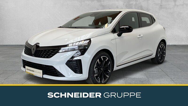 Neu Renault Clio V Techno 91 PS (66 kW) 2025 Arktis weiß Kleinwagen