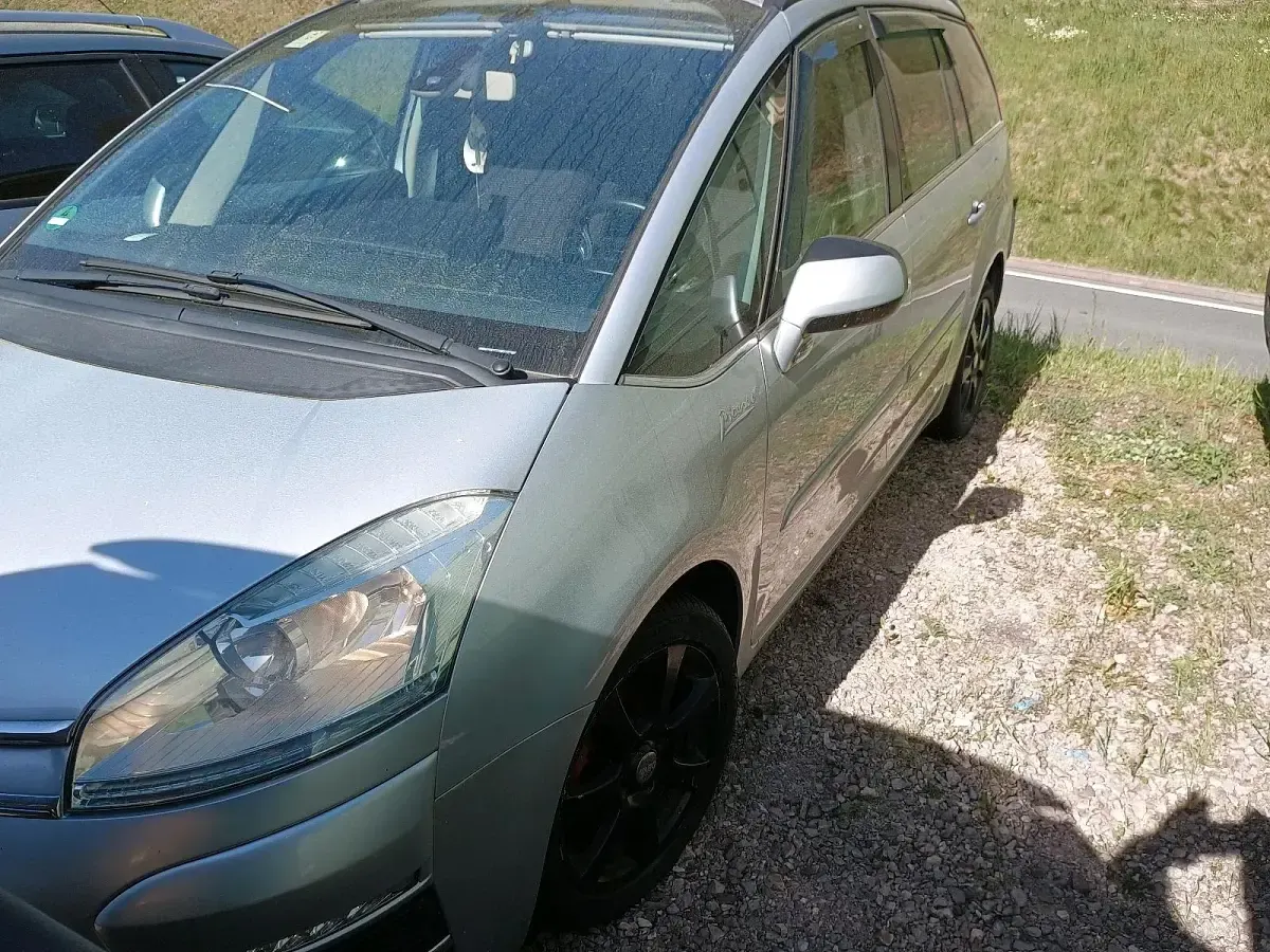 Gebraucht Citroën Grand C4 Picasso 112 PS (82 kW) 2012 Silber Van / Kleinbus