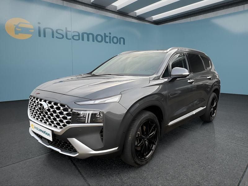 Grün Gebraucht 2021 Hyundai Santa Fe SUV | 31.349 € (Fairer Preis) - Bild 1/4