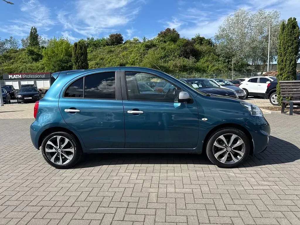 Gebraucht Nissan Micra N-TEC 98 PS (72 kW) 2016 Blau Kleinwagen