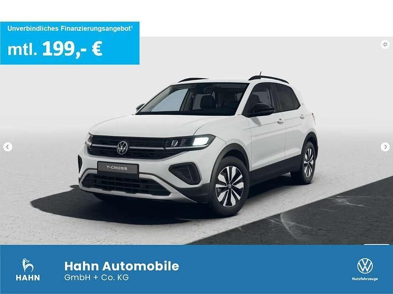 Pure white Neu 2025 VW T-Cross Goal SUV | 24.990 € (Fairer Preis) - Bild 1/3