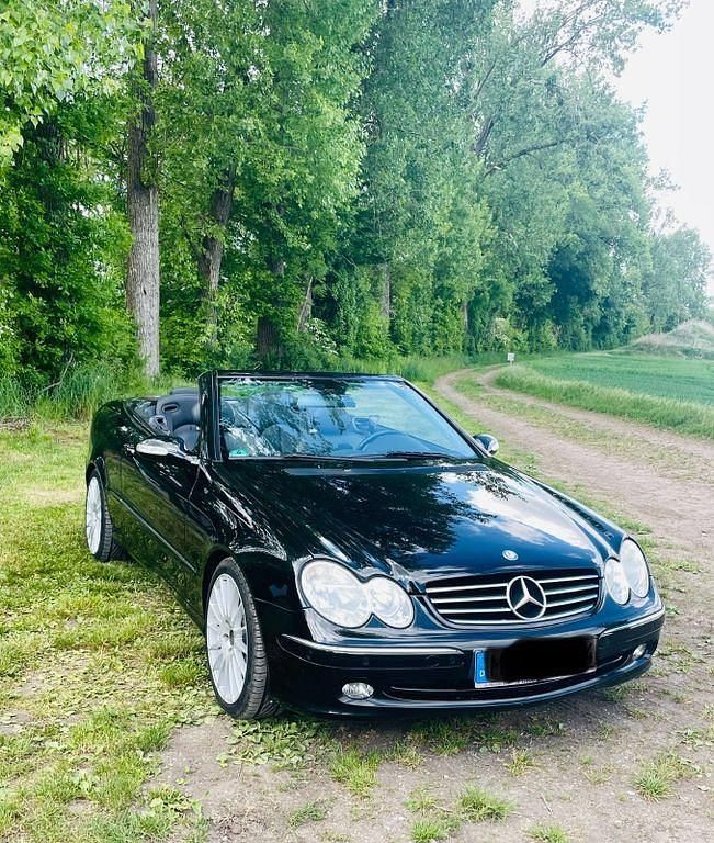 Schwarz Gebraucht 2005 Mercedes CLK200 Avantgarde Cabrio | 6.800 € (Fairer Preis) - Bild 1/4