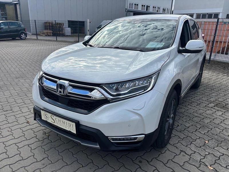 Weiß Gebraucht 2021 Honda CR-V Elegance SUV | 22.490 € (Guter Preis) - Bild 1/4