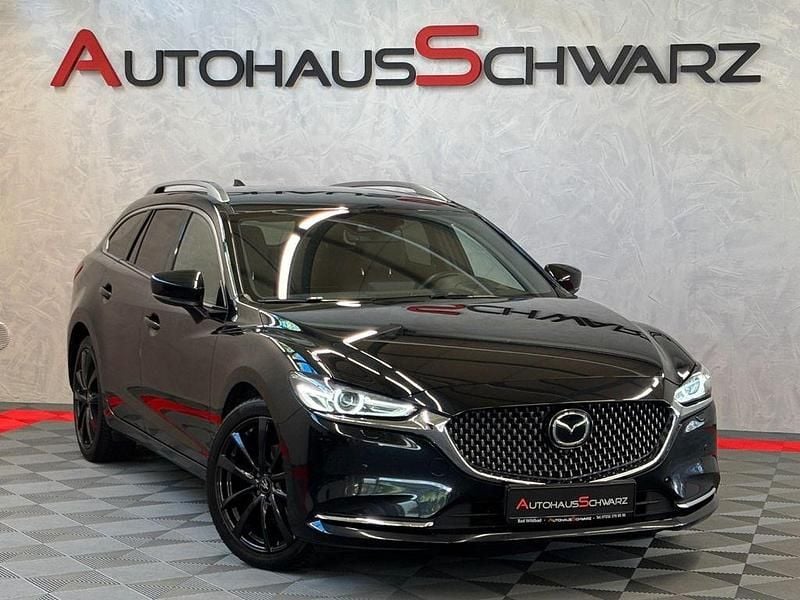 Schwarz Gebraucht 2022 Mazda 6 Sports-Line Kombi | 24.990 € (Fairer Preis) - Bild 1/4