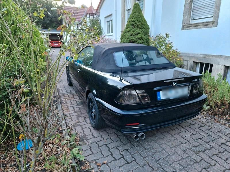 Gebraucht BMW 318 Cabriolet 143 PS (105 kW) 2003 Schwarz Cabrio