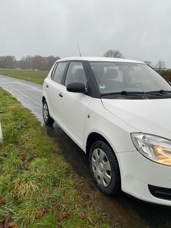 Gebraucht Skoda Fabia 60 PS (44 kW) 2009 Weiß Kleinwagen