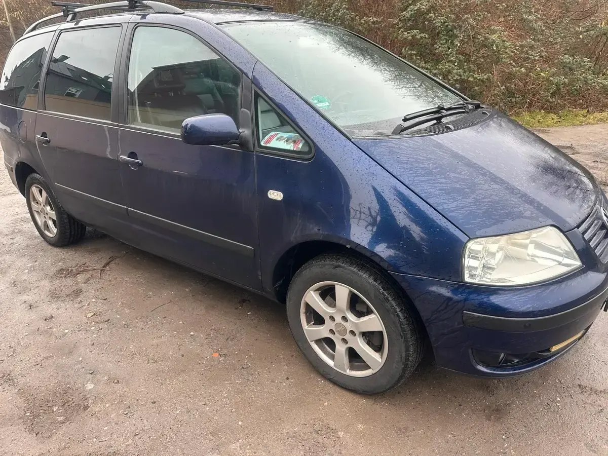 Usata VW Sharan 131 CV (96 kW) 2003 Blu Monovolume