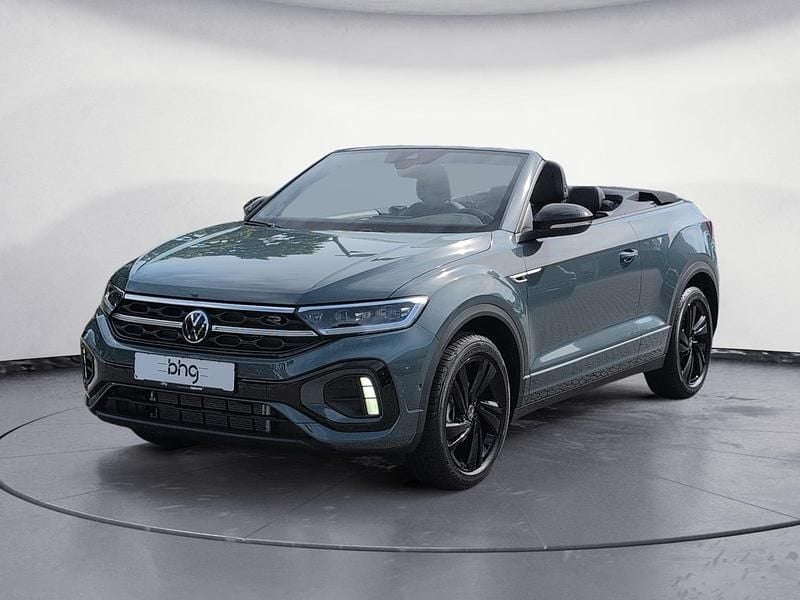 Blau Neu 2025 VW T-Roc Cabriolet R-line Cabrio | 48.390 € (Etwas zu teuer) - Bild 1/4