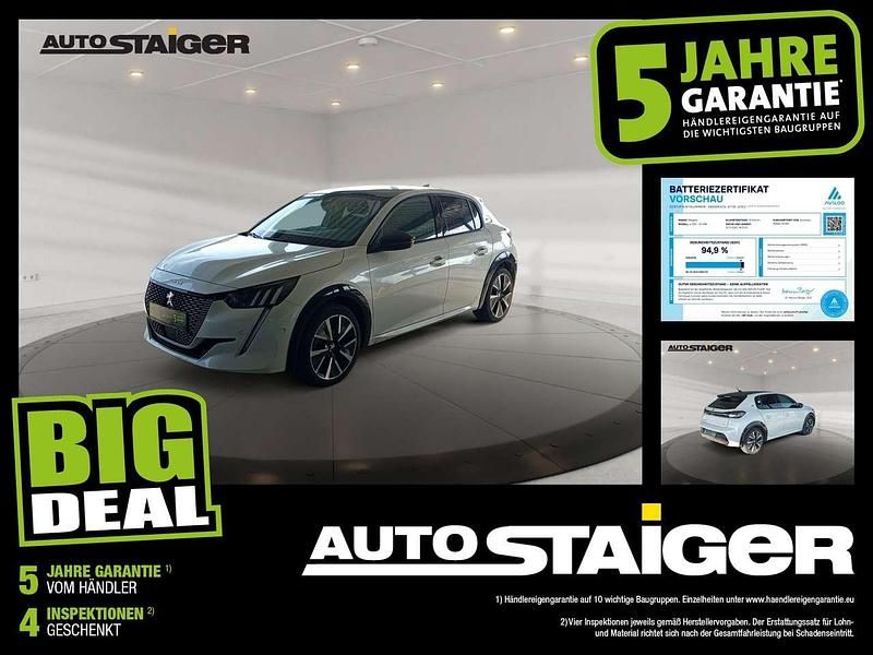 Lack weiss perlglänzend/typ au Gebraucht 2022 Peugeot 208 GT Kleinwagen | 21.487 € - Bild 1/4