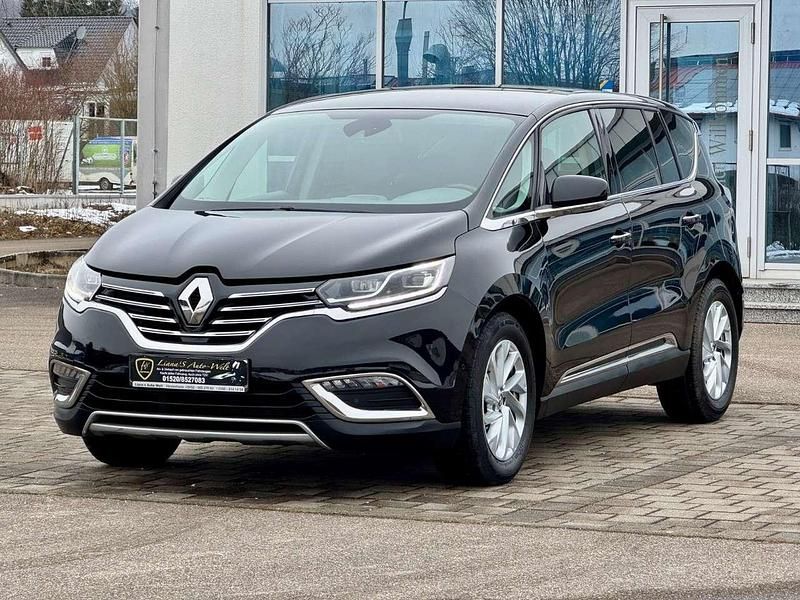 Gebraucht Renault Espace Intens 160 PS (117 kW) 2015 Schwarz Van / Kleinbus