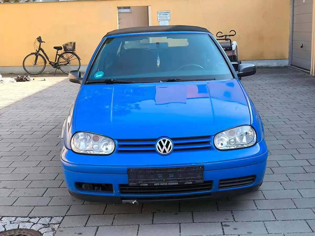 Gebraucht VW Golf Karmann 101 PS (74 kW) 2001 Blau Cabrio