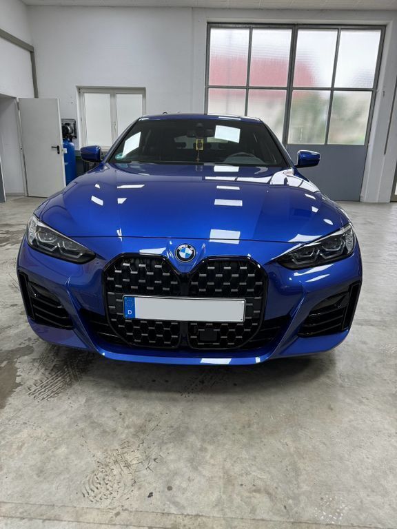 Blau Gebraucht 2022 BMW 420 Gran Coupé M Sport Coupé | 39.900 € (Fairer Preis) - Bild 1/4