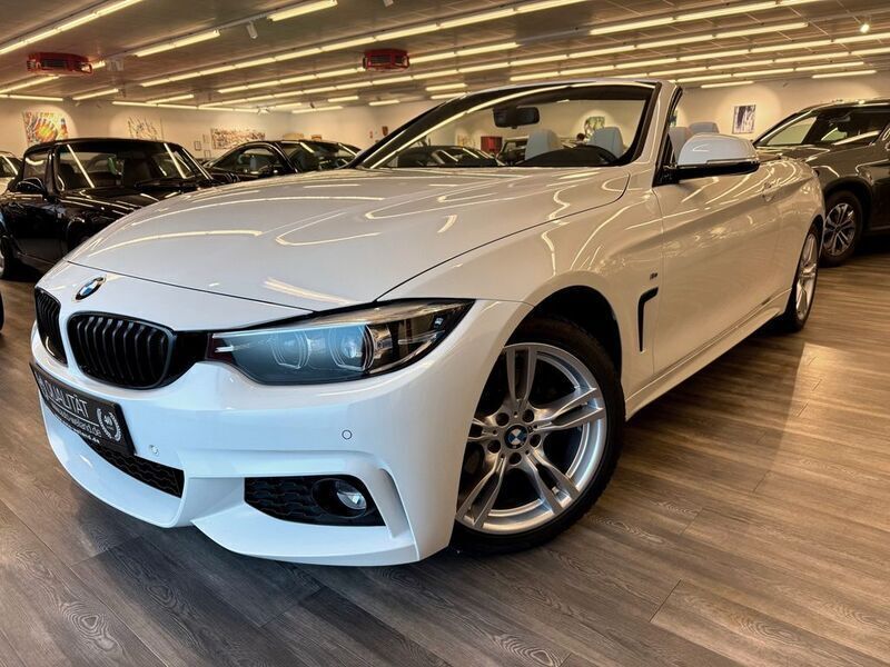 Weiß Gebraucht 2020 BMW 420 M Sport Cabrio | 32.850 € (Superpreis) - Bild 1/4