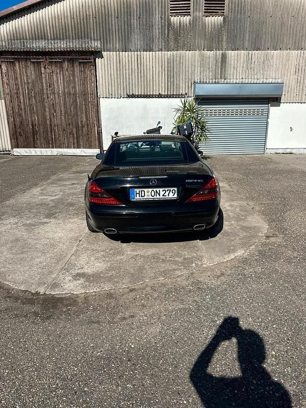 Schwarz Gebraucht 2006 Mercedes SL500 Cabrio | 14.995 € - Bild 1/4