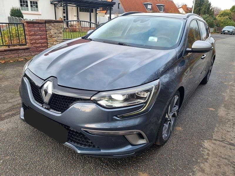 Grau Gebraucht 2017 Renault Mégane GrandTour GT Kombi | 10.500 € - Bild 1/4