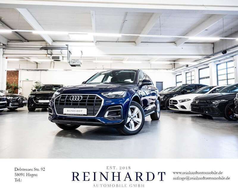 Navarrablau metallic Gebraucht 2022 Audi Q5 Comfort SUV | 32.835 € - Bild 1/3