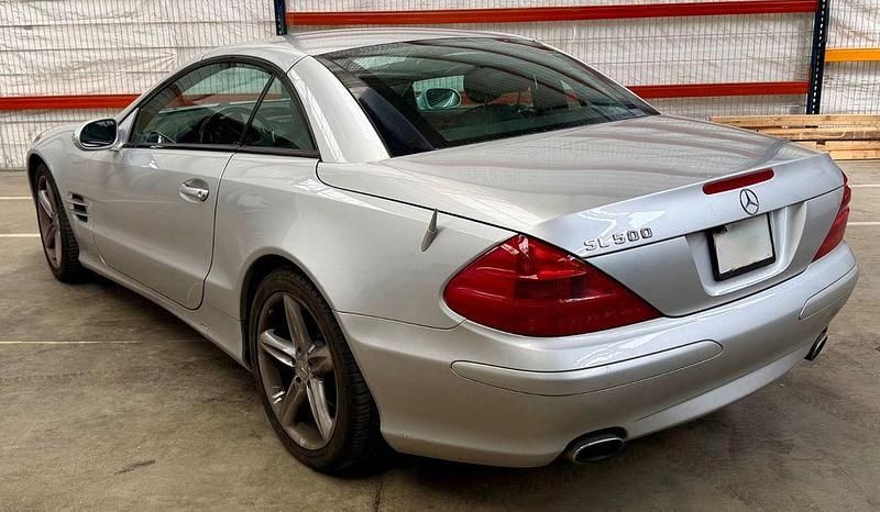 Gebraucht Mercedes SL500 306 PS (225 kW) 2002 Silber Cabrio