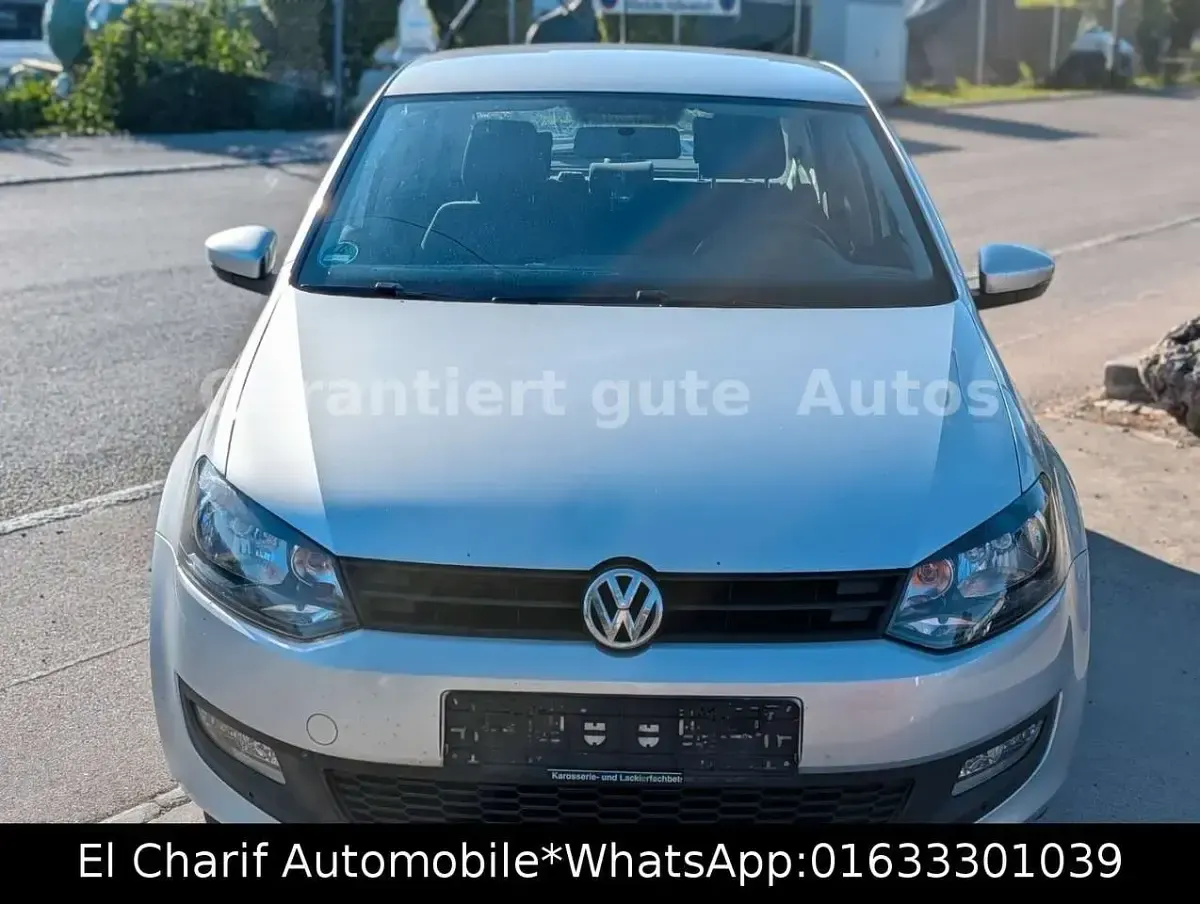 Gebraucht VW Polo Trendline 60 PS (44 kW) 2010 Reflexsilber metallic Kleinwagen