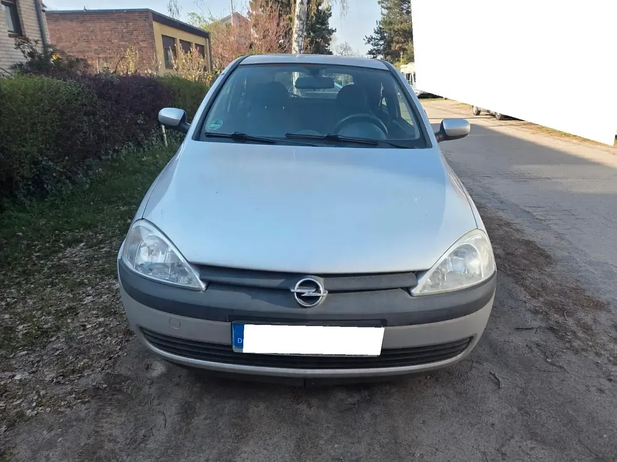 Gebraucht Opel Corsa 75 PS (55 kW) 2002 Silber Kleinwagen