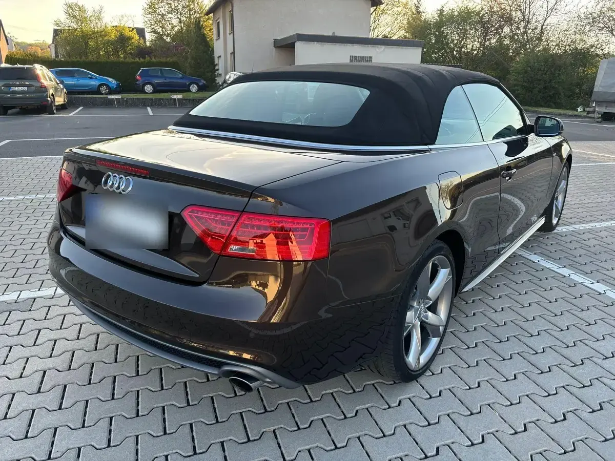 Gebraucht Audi A5 Cabriolet S-Line 177 PS (130 kW) 2016 Braun Cabrio