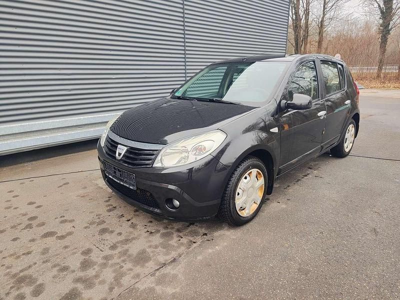 Gebraucht Dacia Sandero 86 PS (63 kW) 2009 Schwarz Kleinwagen