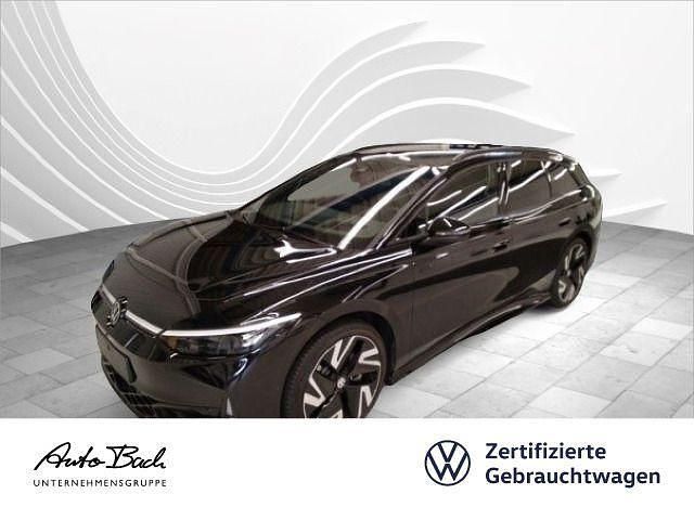 Schwarz (grenadillschwarz metallic) Gebraucht 2025 VW ID.7 GTX Limousine | 55.940 € (Teuer) - Bild 1/4