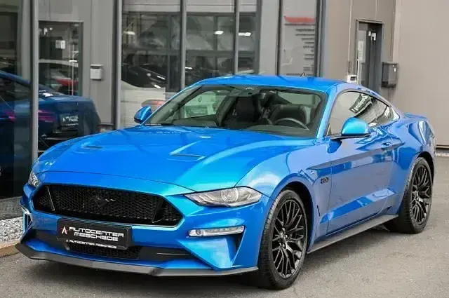 Gebraucht Ford Mustang GT Premium 449 PS (330 kW) 2021 Blau Coupé