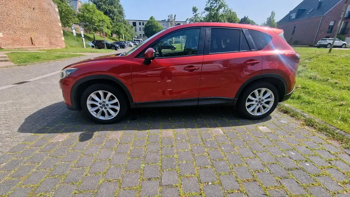 Gebraucht Mazda CX-5 160 PS (117 kW) 2012 Rot SUV