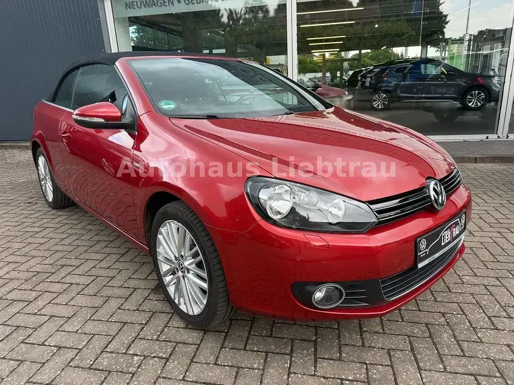 Gebraucht VW Golf Cabriolet Cup 160 PS (117 kW) 2014 Rot Cabrio
