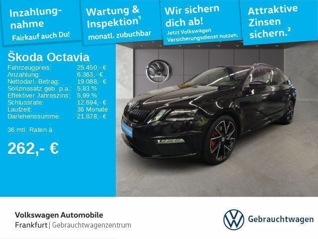 Blackmagic perleffekt Gebraucht 2020 Skoda Octavia RS Kombi | 25.850 € (Guter Preis) - Bild 1/4