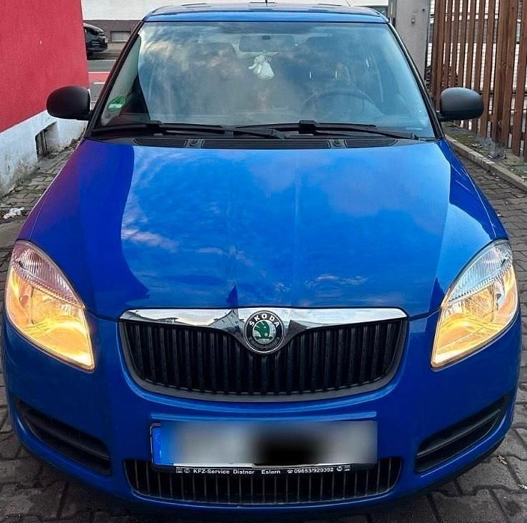 Gebraucht Skoda Fabia 60 PS (44 kW) 2008 Blau Kleinwagen
