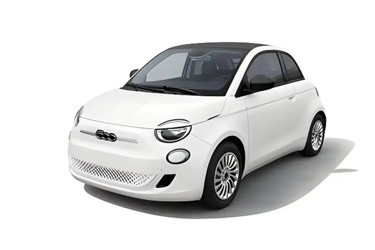 Neu Fiat 500e Red 86 kW (118 PS) 2025 Weiß Cabrio
