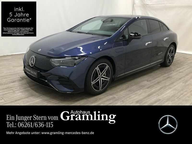 Blau Gebraucht 2023 Mercedes EQE300 AMG Limousine | 52.679 € (Etwas zu teuer) - Bild 1/4