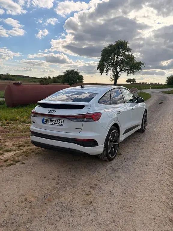 Gebraucht Audi Q4 Sportback e-tron S-Line 250 kW (340 PS) 2024 Weiß SUV