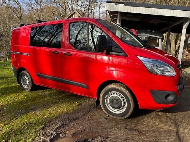 Second-hand Ford Transit Custom 101 CP (74 kW) 2013 Roșu Monovolum