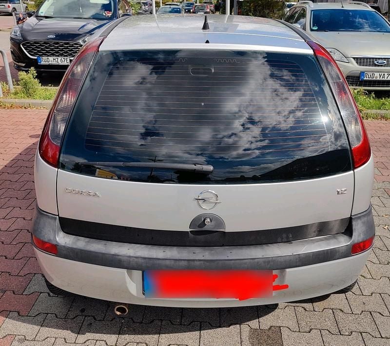 Gebraucht Opel Corsa 75 PS (55 kW) 2003 Silber Kleinwagen
