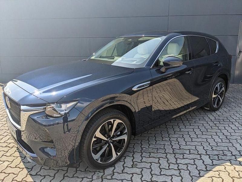 Gebraucht Mazda CX-60 Takumi-Line 254 PS (186 kW) 2025 Deep crystal blue metallic (metallic) SUV