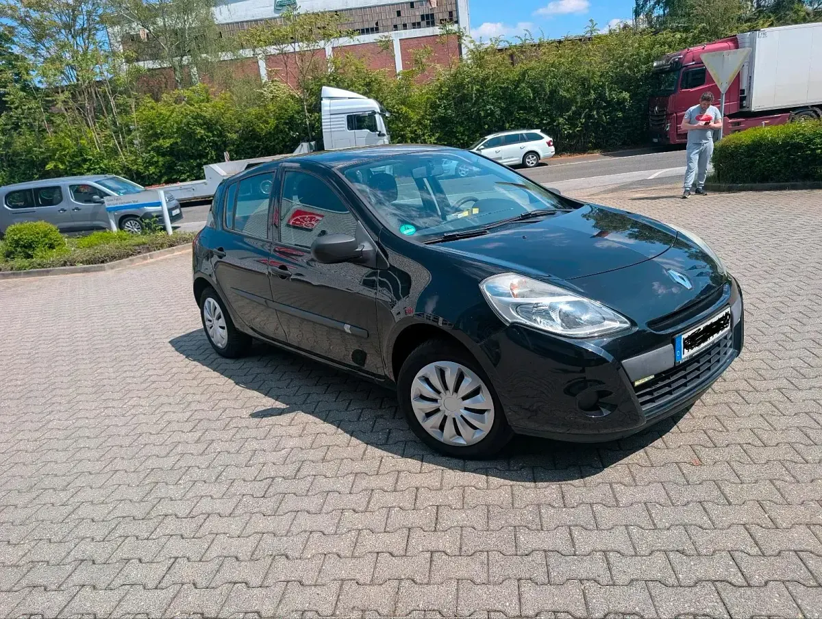 Gebraucht Renault Clio III 2012 Schwarz Kleinwagen